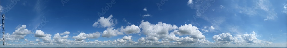 Fototapeta premium Panoramic hdr sky view nature landscape hdri