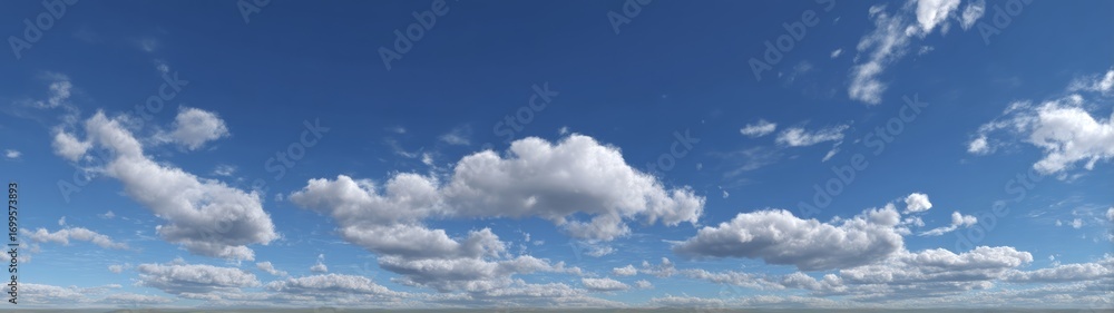 Obraz premium Panoramic hdr sky view open space nature