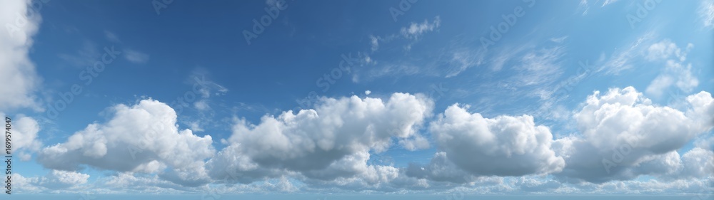 Obraz premium Panoramic hdr sky view nature cloudscape