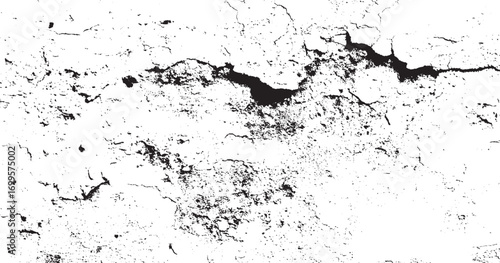 Abstract overlay grunge, old  black and white scratched grunge isolated on background, old film effect. Distressed retro paper abstract stock illustration 