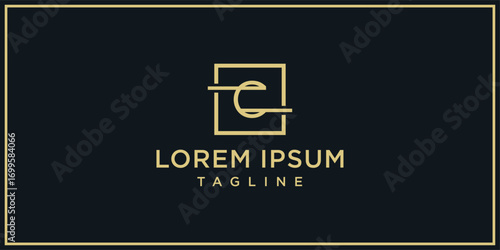 C Square Logo Design Inspiration