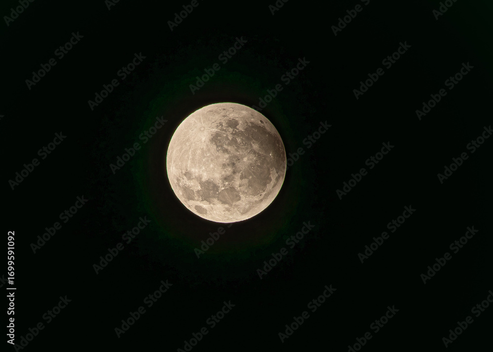 Obraz premium full moon in the night 