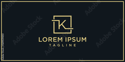 K Square Logo Design Inspiration