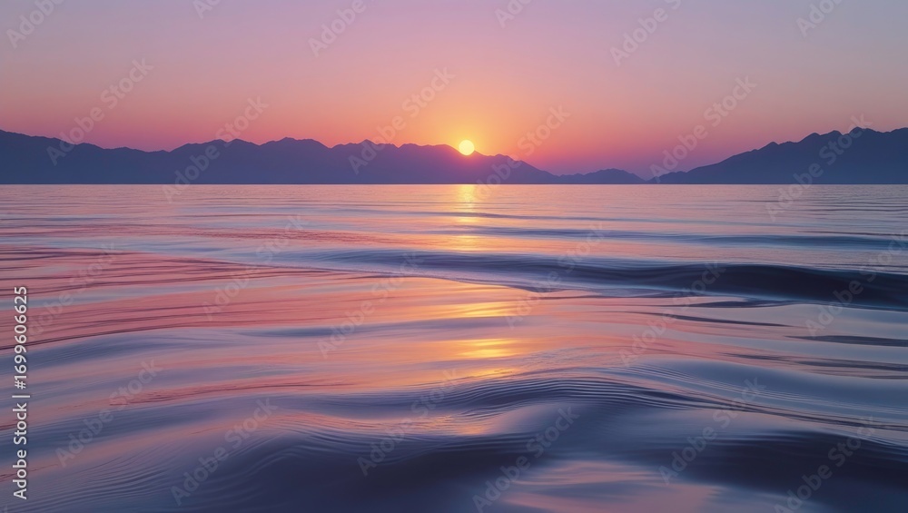 Fototapeta premium sunset over the sea