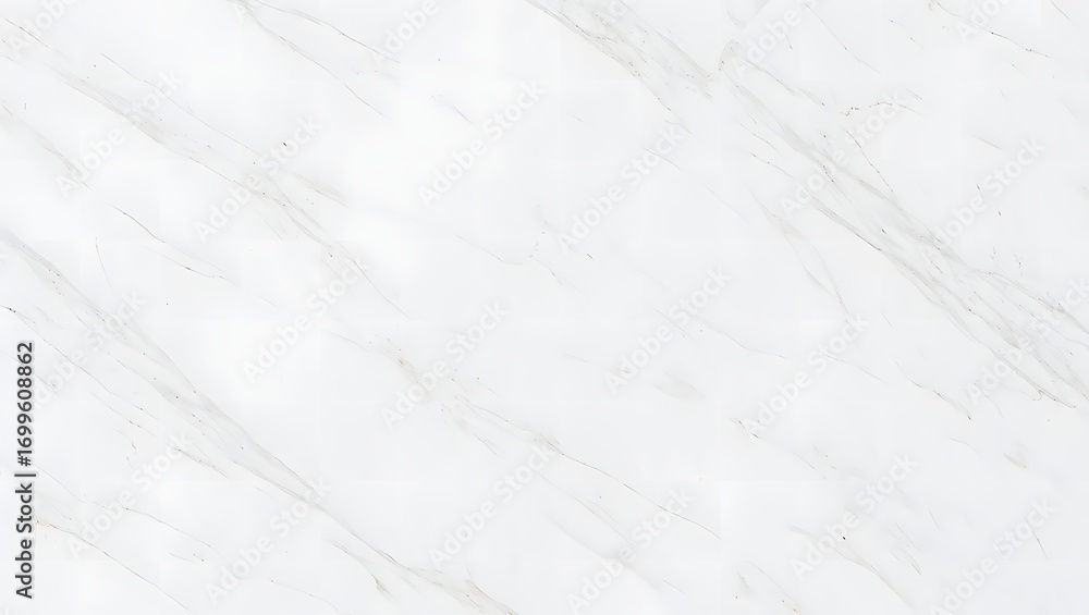 Naklejka premium Subtle white marble texture with delicate gray veining for elegant backgrounds