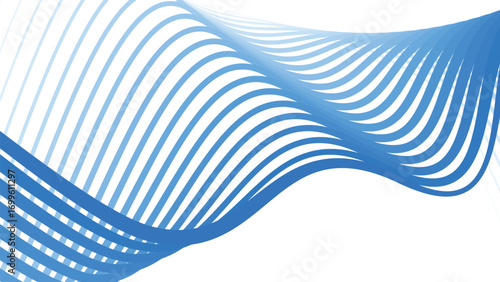 Blue stripes line abstract background design for modern digital wallpaper pattern cover and web layout