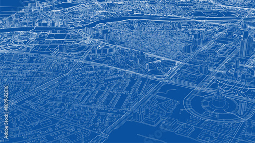 Detailed City Blueprint