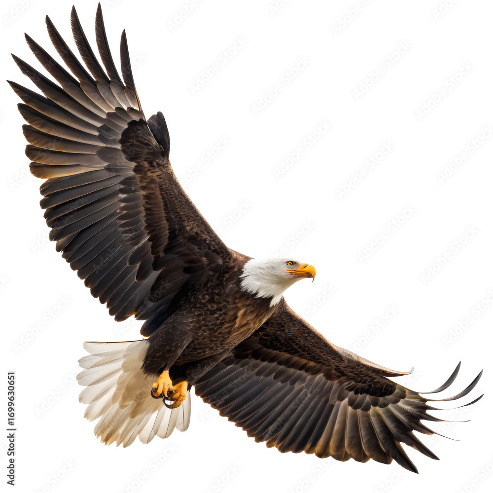 Obraz premium eagle eagle bird eagle flying eagle portrait eagle raptor eagle animal transparent background image