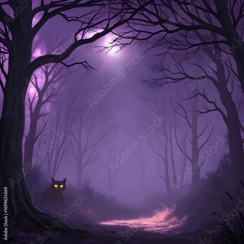 spooky halloween background