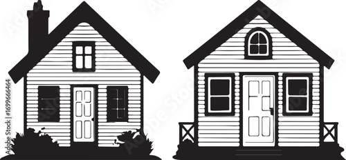 sketch of a house