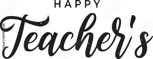 Minimalist Teacher's Day Logo Design