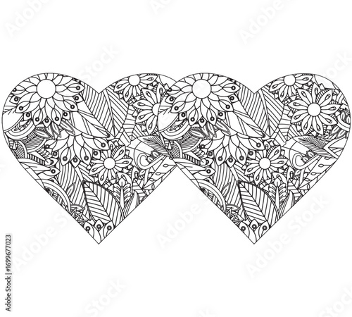 Love Coloring Pages are a wonderful choice for stress relief, mindfulness, and artistic fun 