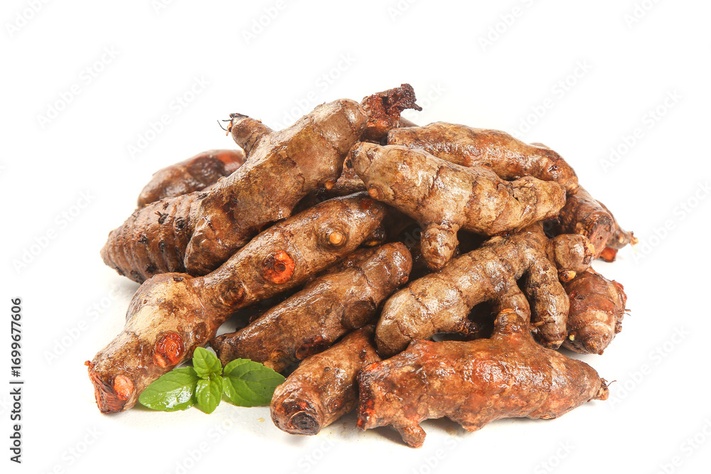 Fresh Sichuan Farm Turmeric Root Slices - Organic Seasoning Spice Ingredient Fresh Sichuan Farm Turmeric Root Slices - Organic Seasoning Spice Ingredient