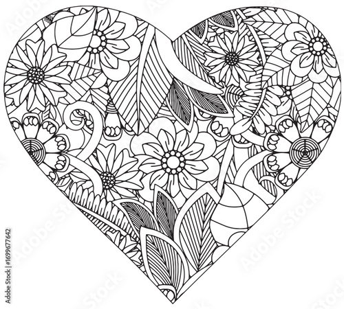 Love Coloring Pages are a wonderful choice for stress relief, mindfulness, and artistic fun 