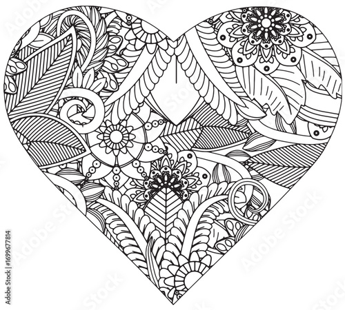 Love Coloring Pages are a wonderful choice for stress relief, mindfulness, and artistic fun 