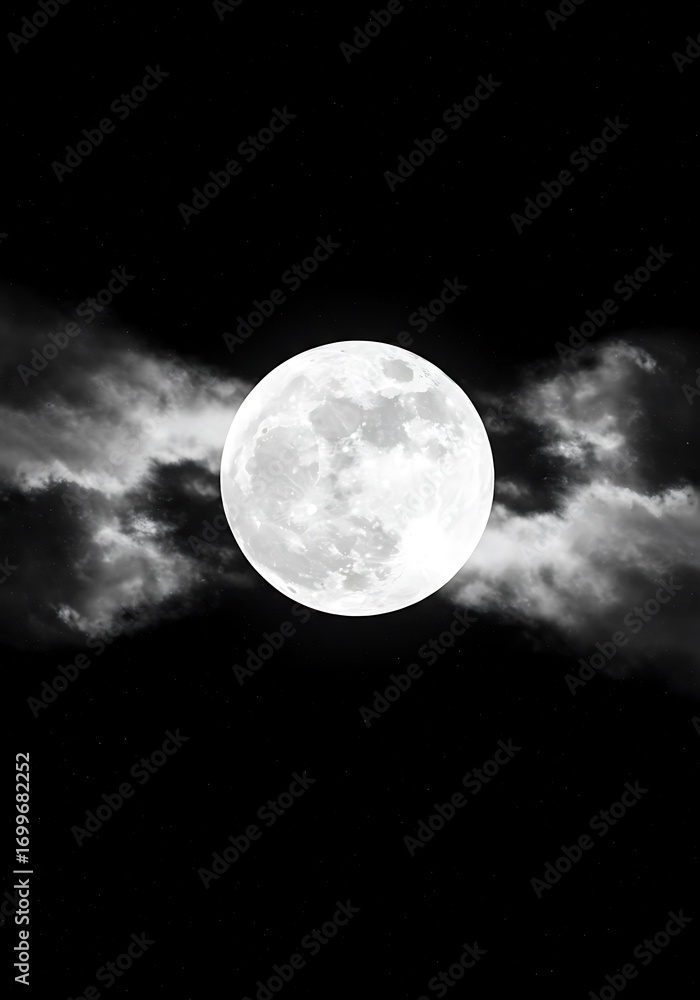 Obraz premium Lunar Embrace