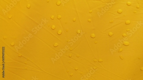 yellow water drops