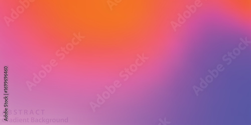 Orange gradient pink gradient purple gradient abstract background smooth texture vibrant color modern design soft blend digital art creative