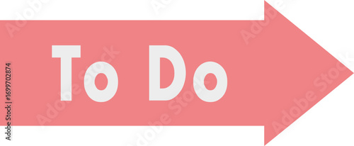 Streamline workflow with a modern 'To Do' arrow, perfect for project management and task organization visuals