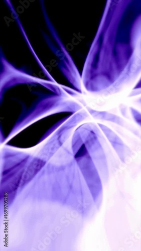 abstract blue background with smoke