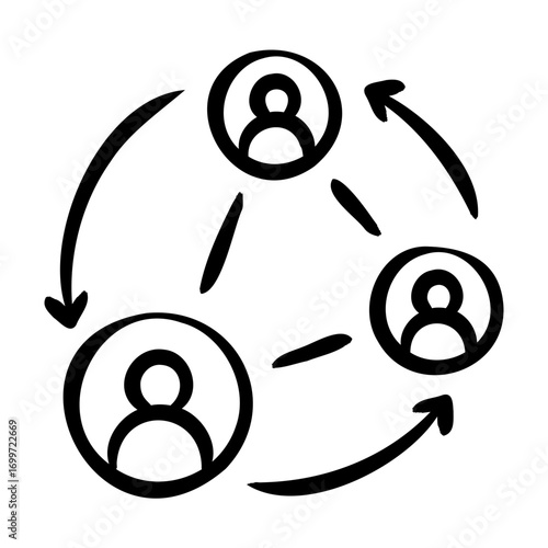 Social Circle Icon