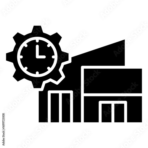 Industry Performance Glyph Icon