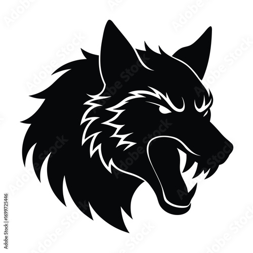 Wolf head tattoo