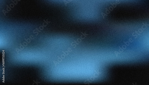 Abstract Blue Noise Texture: Dark, Moody, Grainy Background with Subtle Light Variations and a Textured, Film Grain Effect.