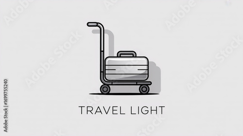 A stylized boat logo design with a modern and minimalist aesthetic, ideal for travel, tourism, or maritime businesses