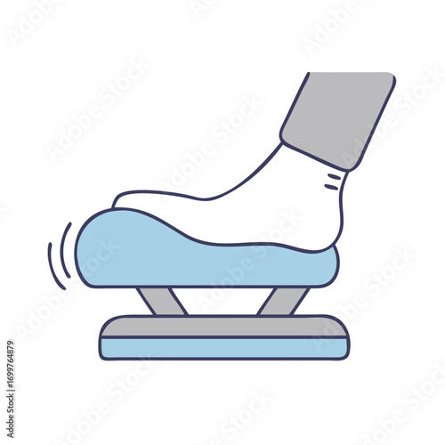 Foot massager providing a relaxing massage to the foot and the ankle