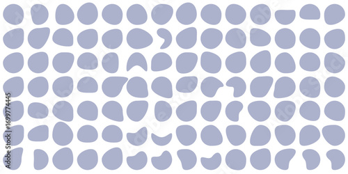 Blob shapes black collection vector design elements isolated. Random blob circles icon set. Isolated on a white background.