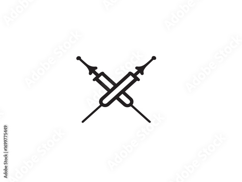 Functional Catheter Insertion Kit Icon in Elegant Clear Vector Medical Design