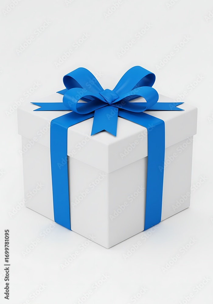 Obraz premium Gift Box: 3D Rendered Elegance