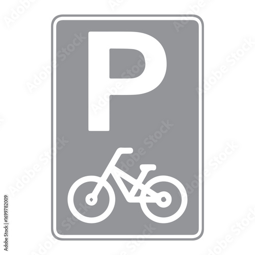 Bike Parking Zone Icon