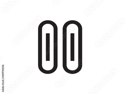 Modern Glucose Test Strips Icon Illustration in Sleek Functional Medical Vector Artwork
