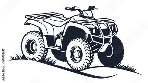 ATV on a Hill.