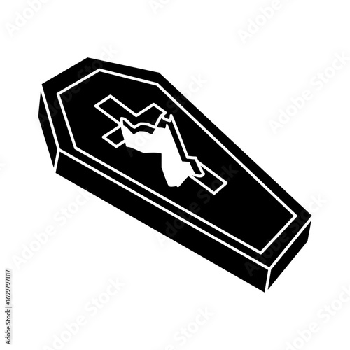 Coffin Icon Black