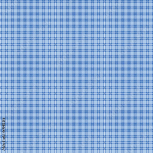 Blue and navy plaid pattern seamless texture background