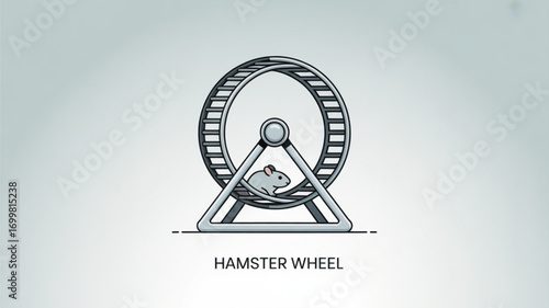 Hamster wheel running exercise toy for small pets and rodents like mice and gerbils in home cage fun