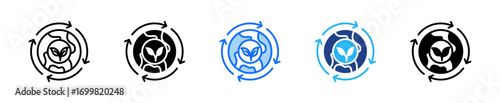 Natural Resources Icon Set Multiple Style Collection