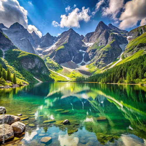 is the largest and one of the most famous lakes in the Tatra Mountains