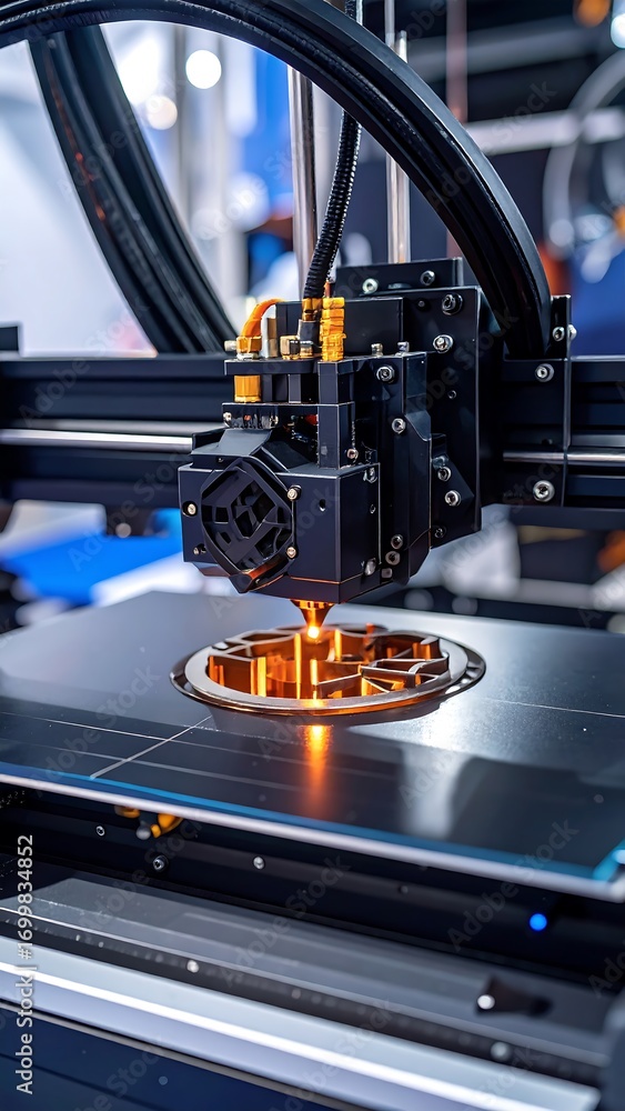 Obraz premium 3D Printer in Action