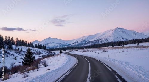 road in the mountains