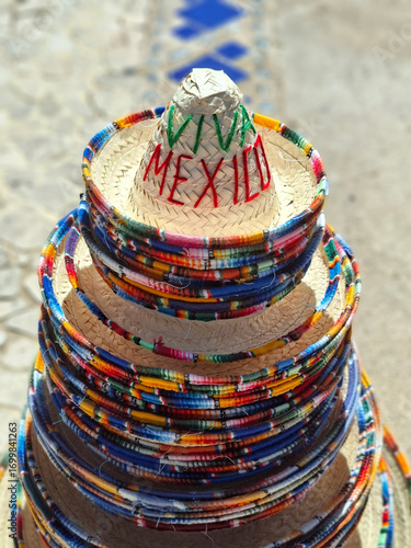Typical  mexican sombrero hat