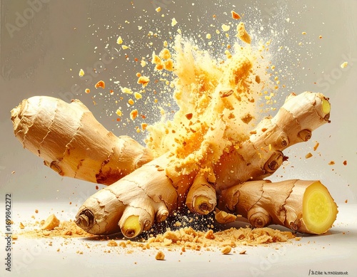 Ginger Root Explosion A Burst of Flavor and Wellness