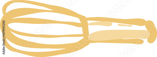 Vector illustration of a egg beater