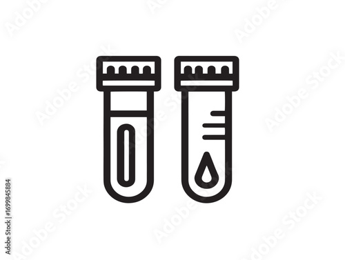 Elegant vector design of rapid medical test kits