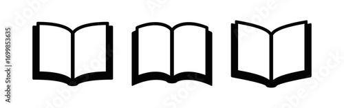 Open Book Vector pack