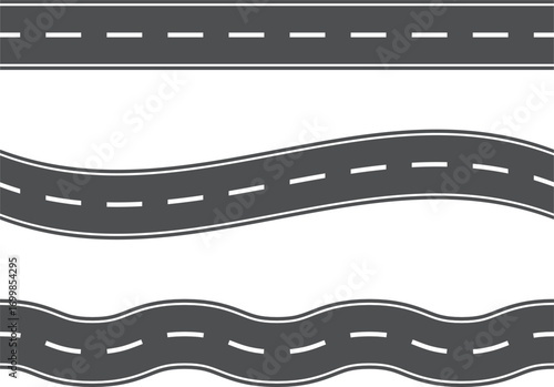 道路のライン3種セット