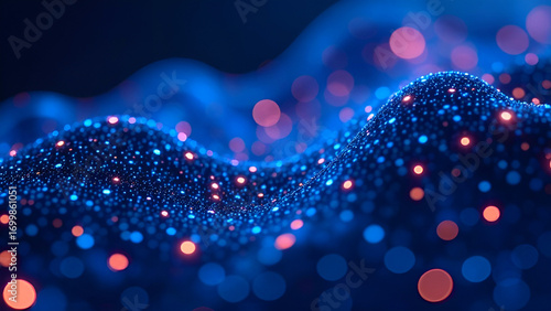 Abstraction on computer technology and data transmission. The Internet and the development of modern technologies and communications